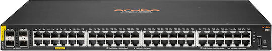HP Aruba 6100 Managed L2 PoE+ Switch με 48 Θύρες Gigabit (1Gbps) Ethernet και 4 SFP Θύρες - Image 1