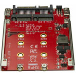 StarTech Dual-Slot M.2 Drive to SATA Adapter for 2.5" Drive Bay Κόκκινο S55058280 - Image 3