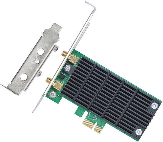 TP-LINK v1 Ασύρματη Κάρτα Δικτύου Wi‑Fi 5 (1200Mbps) PCI-e - Image 1