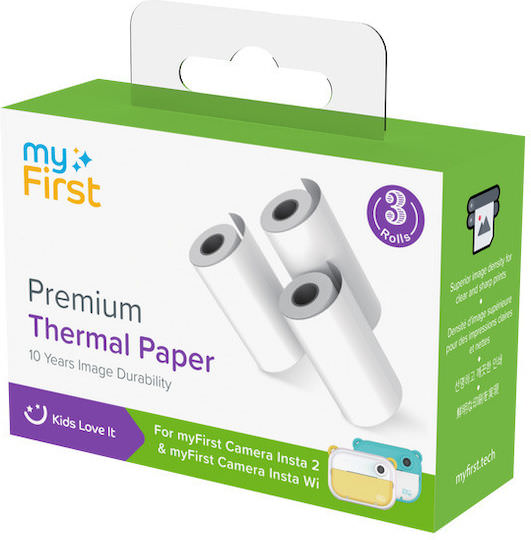 myFirst Φωτογραφικό Χαρτί for myFirst Insta 2 για Εκτυπωτές Θερμικής Εξάχνωσης/Μεταφοράς - Image 1