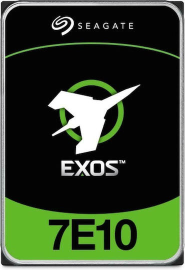 Seagate Exos 7E10 2TB HDD Σκληρός Δίσκος 3.5" SATA III 7200rpm με 256MB Cache για Server - Image 1