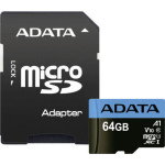 Adata Premier microSDXC 64GB Class 10 U1 V10 A1 UHS-I με αντάπτορα