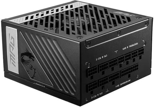 MSI MPG A1000G 1000W Μαύρο Τροφοδοτικό Υπολογιστή Full Modular 80 Plus Gold - Image 1