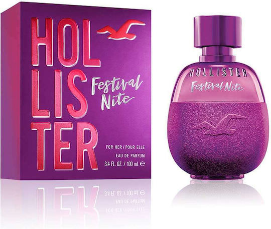 Hollister Festival Nite For Her Eau de Parfum 100ml - Image 1