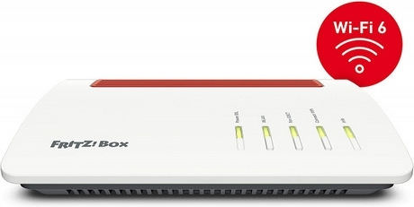 AVM FRITZ!Box 7590 AX v2 Ασύρματο VDSL2 Modem Router Wi‑Fi 6 με 4 Θύρες Gigabit - Image 1