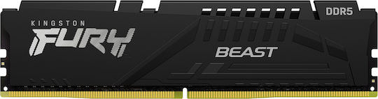Kingston Fury Beast DDR5 με Module 1x32GB και Ταχύτητα 5600 για Desktop - Image 1