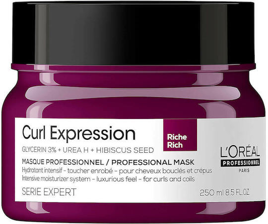 L'Oréal Professionnel Serie Expert Curl Expression Rich Μάσκα Μαλλιών για Ενυδάτωση 250ml - Image 1