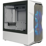CoolerMaster TD300 MESH Gaming Mini Tower Κουτί Υπολογιστή με Πλαϊνό Παράθυρο και RGB Φωτισμό Λευκό - Image 4
