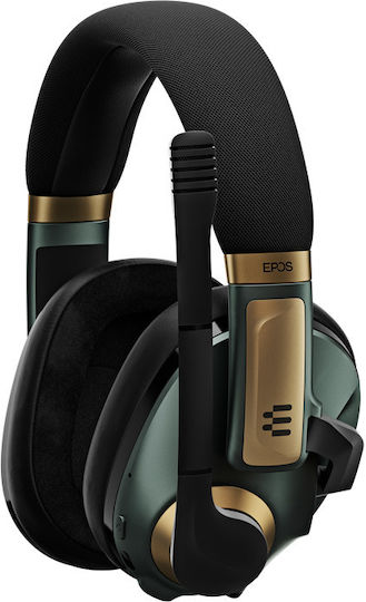 Epos H3 Pro Ασύρματο On Ear Gaming Headset με σύνδεση 3.5mm / Bluetooth / USB Πράσινο - Image 1