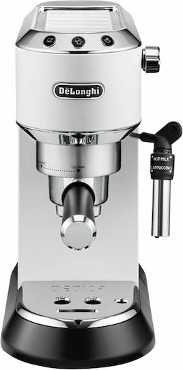 De'Longhi Dedica Pump Μηχανή Espresso 1300W Πίεσης 15bar Λευκή - Image 1