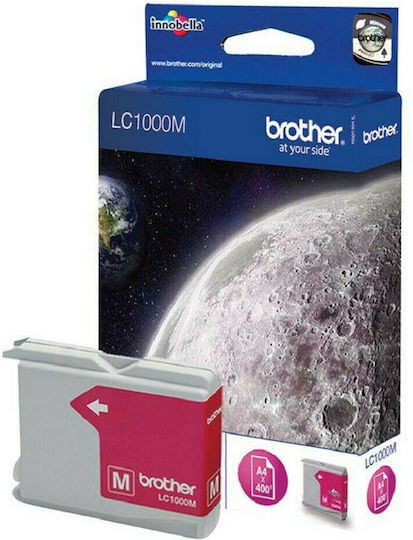 Brother LC1000 Γνήσιο Μελάνι Εκτυπωτή InkJet Ματζέντα (LC-1000M) - Image 1