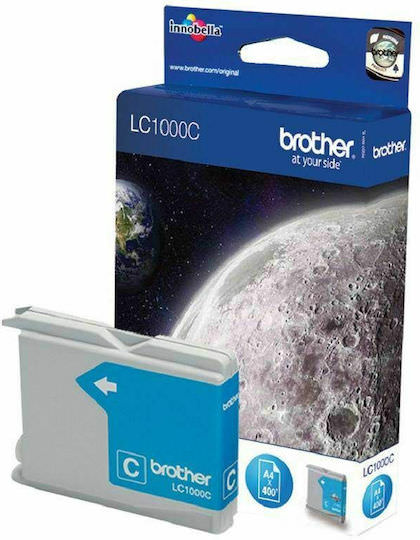 Brother LC1000 Γνήσιο Μελάνι Εκτυπωτή InkJet Κυανό (LC-1000C) - Image 1