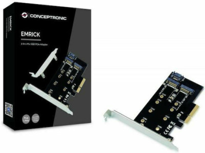 Conceptronic Κάρτα PCIe σε 2 θύρες M.2 - Image 2