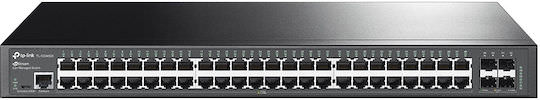 TP-LINK TL-SG3452X v1 Managed L2 Switch με 48 Θύρες Gigabit (1Gbps) Ethernet και 4 SFP Θύρες - Image 1