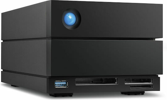 Lacie 2big Dock Thunderbolt 3 / USB 3.1 Εξωτερικός HDD 32TB Multi-Bay Μαύρο - Image 1
