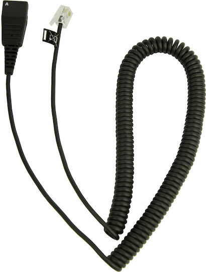 Jabra Αντάπτορας Rj-10 Extension Coiled Cord 2m (8800-01-37) - Image 1