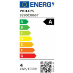 Philips Λάμπα LED 4W για Ντουί E27 και Σχήμα A60 Θερμό Λευκό 840lm - Image 2