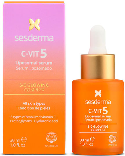 Sesderma C-Vit 5 Αντιγηραντικό Serum Προσώπου με Centella Asiatica & Βιταμίνη C 30ml - Image 1