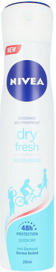 Nivea Dry Fresh Quick Dry Anti-perspirant Αποσμητικό 48h σε Spray 200ml - Image 1