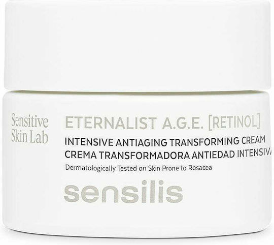 Sensilis Eternalist A.G.E 24ωρη Ανδρική Κρέμα Προσώπου για Ενυδάτωση, Αντιγήρανση & Ερυθρότητα με Ρετινόλη 50ml - Image 1