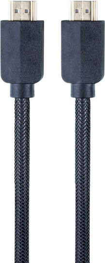 Nacon HDMI 2.1 Braided Cable HDMI male - HDMI male 3m Μαύρο - Image 1