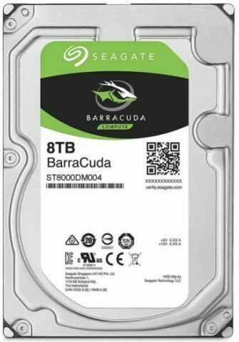 Seagate Barracuda 8TB HDD Σκληρός Δίσκος 3.5" SATA III 5400rpm με 256MB Cache για Desktop - Image 1
