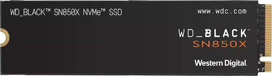 Western Digital Black SN850X W/o Heatsink SSD 2TB M.2 NVMe PCI Express 4.0 - Image 1