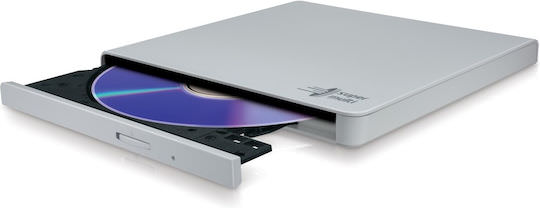 Hitachi-LG Data Storage Εξωτερικός Οδηγός Εγγραφής/Ανάγνωσης CD/DVD για Laptop / Desktop Λευκό - Image 1