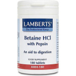 Lamberts Betaine HCI with Pepsin Ειδικό Συμπλήρωμα Διατροφής 180 ταμπλέτες - Image 2