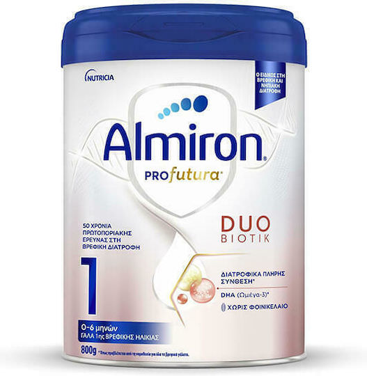 Nutricia Γάλα σε Σκόνη Almiron Profutura 1 για 0+ Μηνών 800gr - Image 1