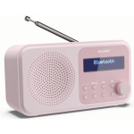 Sharp Tokyo Φορητό Ραδιόφωνο Επαναφορτιζόμενο DAB+ με Bluetooth και USB Ροζ - Image 2