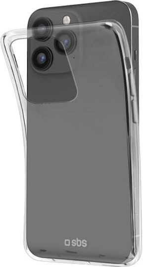 SBS Skinny Back Cover Σιλικόνης Διάφανο (iPhone 14 Pro Max) - Image 1