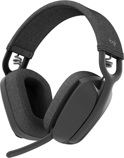 Logitech Zone Vibe 100 Ασύρματα On Ear Multimedia Ακουστικά με μικροφωνο και σύνδεση Bluetooth σε Γκρι χρώμα - Image 1