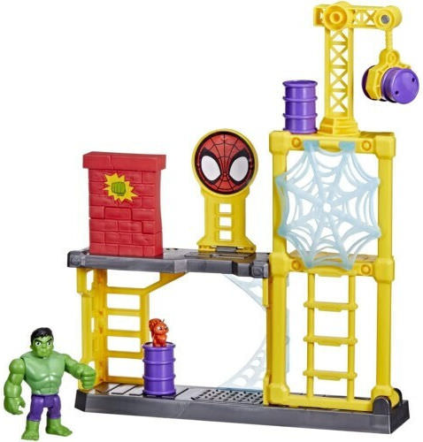Hasbro Spidey & His Amazing Friends - Hulks Smash Yard (Διάφορα Σχέδια) 1τμχ - Image 1