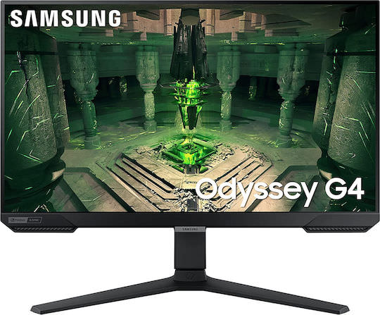 Samsung Odyssey G4 IPS Gaming Monitor 25" FHD 1920x1080 240Hz με Χρόνο Απόκρισης 1ms GTG - Image 1