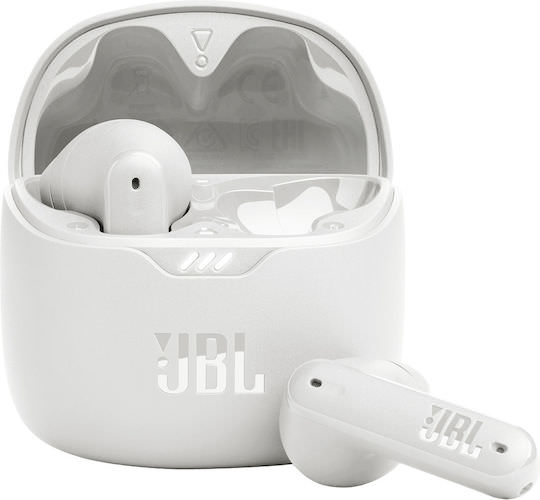 JBL Tune Flex TWS Earbud Bluetooth Handsfree Ακουστικά με Αντοχή στον Ιδρώτα και Θήκη Φόρτισης Λευκά - Image 1