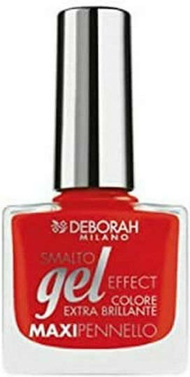 Deborah Milano Gel Effect Gloss Βερνίκι Νυχιών Μακράς Διαρκείας Κόκκινο 9 8.5ml - Image 1