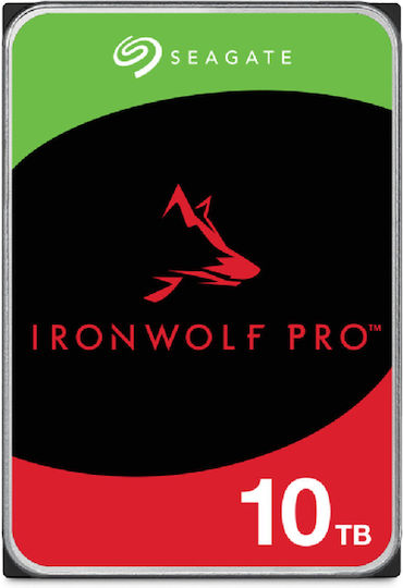 Seagate Ironwolf Pro 10TB HDD Σκληρός Δίσκος 3.5" SATA III 7200rpm με 256MB Cache για NAS - Image 1