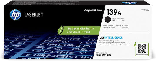 HP 139A Γνήσιο Toner Laser Εκτυπωτή Μαύρο 1500 Σελίδων W1390A - Image 1