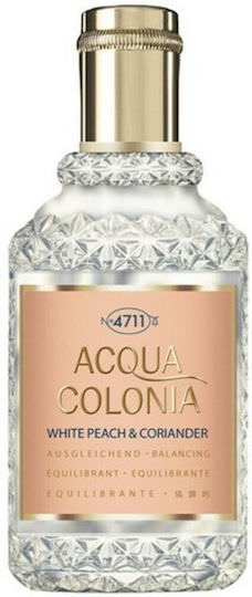 4711 Peach & Coriander Eau de Cologne 50ml - Image 1