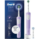 Oral-B Vitality Pro Protect X Clean Ηλεκτρική Οδοντόβουρτσα με Χρονομετρητή Lilac