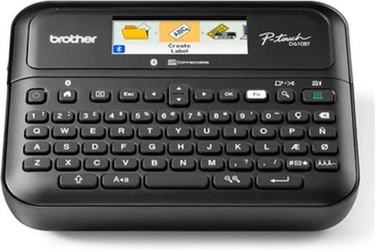 Brother Ηλεκτρονικός Ετικετογράφος Χειρός σε Μαύρο Χρώμα - Image 1