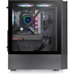 Thermaltake View 200 TG Gaming Midi Tower Κουτί Υπολογιστή με RGB Φωτισμό Μαύρο - Image 2