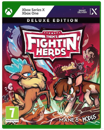 Them's Fightin' Herds Deluxe Edition Xbox One Game - Image 1