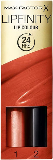 Max Factor Lipfinity Lip Colour Υγρό Κραγιόν 140 Charming 4.2gr - Image 1
