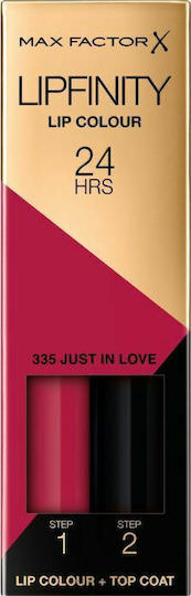 Max Factor Lipfinity Lip Colour Υγρό Κραγιόν 335 Just In Love 4.2gr - Image 1