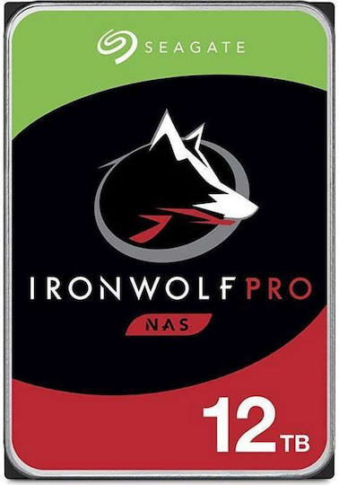 Seagate IronWolf Pro 12TB HDD Σκληρός Δίσκος 3.5" SATA III 7200rpm με 256MB Cache για NAS - Image 1
