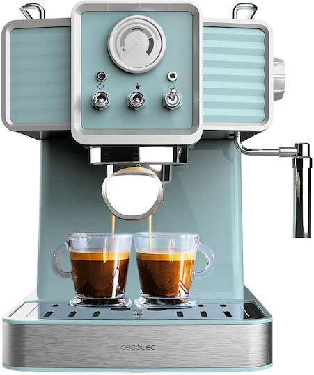 Cecotec Power Espresso 20 Tradizionale Μηχανή Espresso 1350W Πίεσης 20bar Light Blue - Image 1