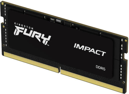 Kingston Fury Impact DDR5 με Module 1x16GB και Ταχύτητα 5600 για Laptop - Image 1