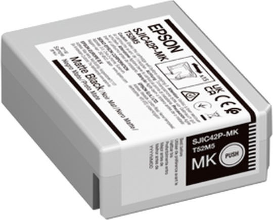 Epson SJIC42P-MK Γνήσιο Μελάνι Εκτυπωτή InkJet Matte Μαύρο (C13T52M540) - Image 1